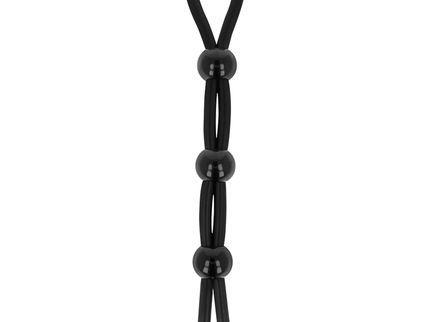 OHMAMA FETISH - CORD-COCK AND TESTICLES RING