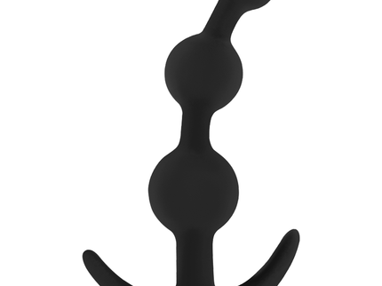 OHMAMA - CURVED SILICONE ANAL PLUG 13 CM