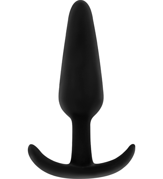 OHMAMA - SILICONE ANAL PLUG WITH SMALL HANDLE