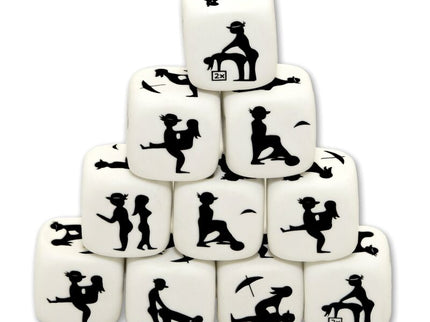 DIABLO PICANTE - WHITE POSING DICE