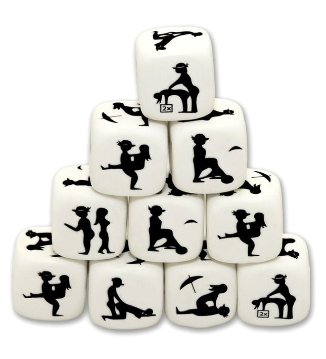 DIABLO PICANTE - WHITE POSING DICE