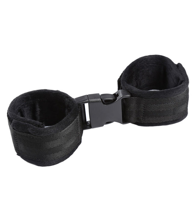 OHMAMA FETISH - HOOK AND LOOP FASTENER NYLON WRIST RESTRAINTS