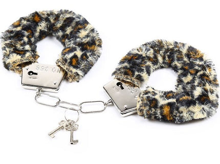 OHMAMA FETISH - VELVETEEN FURLINED METAL WRIST CUFFS