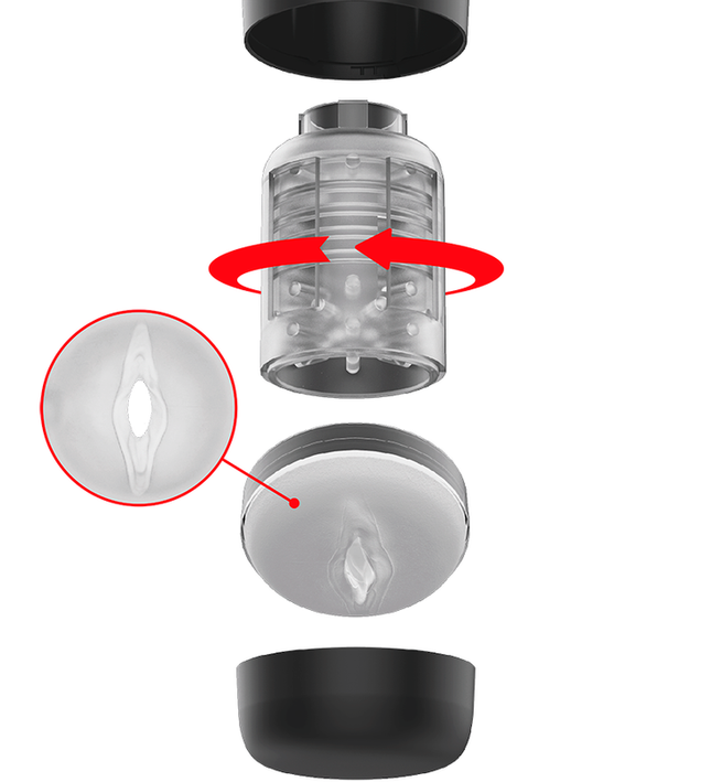 JAMYJOB - TORNADO 360 ROTATE TECH STROKER