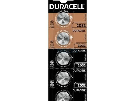DURACELL - BUTTON BATTERY LITIO CR2032 3V 5 UNIT