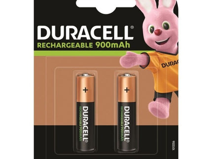 DURACELL - RECHARGEABLE BATTERY HR03 AAA 900mAh 2 UNIT