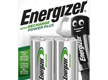 ENERGIZER - POWER PLUS RECHARGEABLE BATTERY HR14 C 2500mAh 2 UNIT