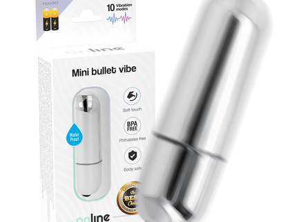 ONLINE - MINI BULLET VIBE SILVER