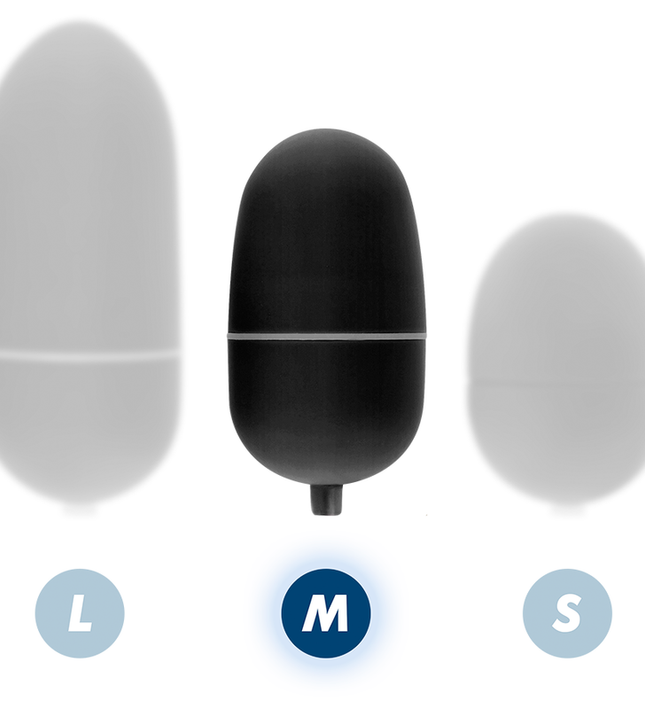 ONLINE - REMOTE CONTROL VIBRATING EGG M BLACK