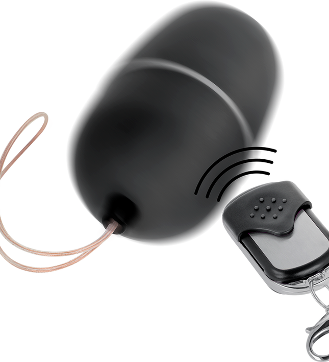 ONLINE - REMOTE CONTROL VIBRATING EGG M BLACK