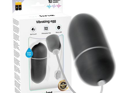 ONLINE - WATERPROOF VIBRATING EGG BLACK