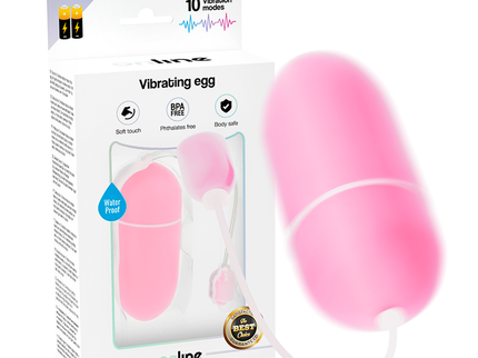 ONLINE - WATERPROOF VIBRATING EGG PINK