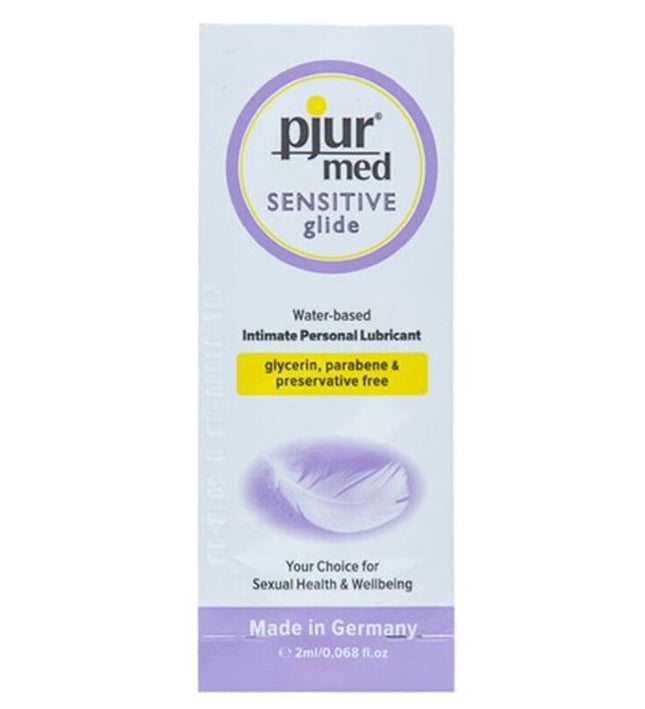 PJUR - MED SENSITIVE GLIDE WATER BASED LUBRICANT 2 ML