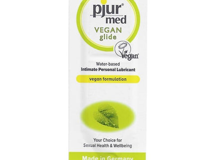 PJUR - MED VEGAN GLIDE WATER BASED LUBRICANT 2 ML