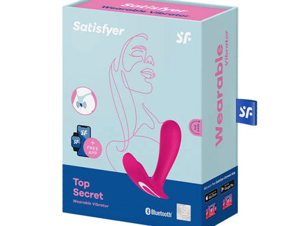 SATISFYER - TOP SECRET VIBRATOR PINK