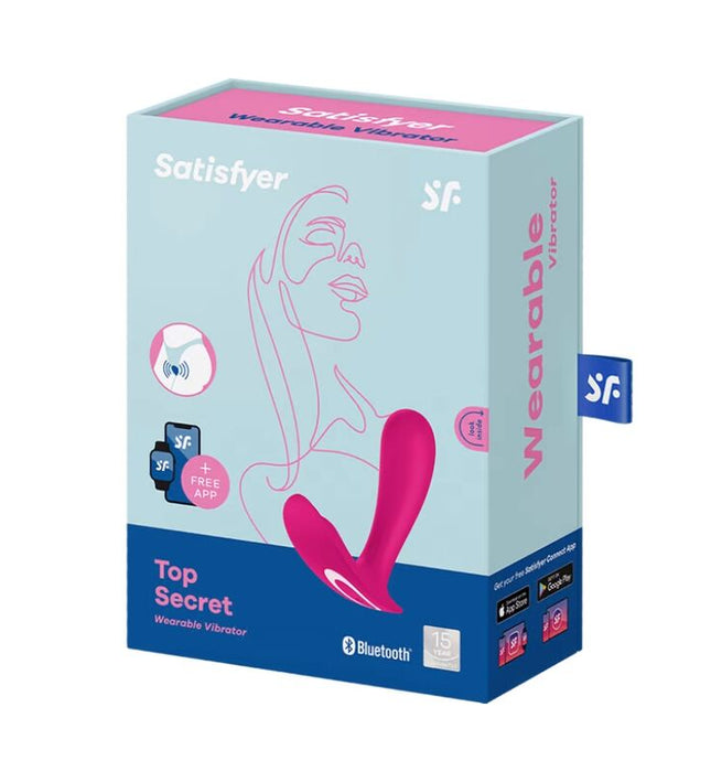 SATISFYER - TOP SECRET VIBRATOR PINK