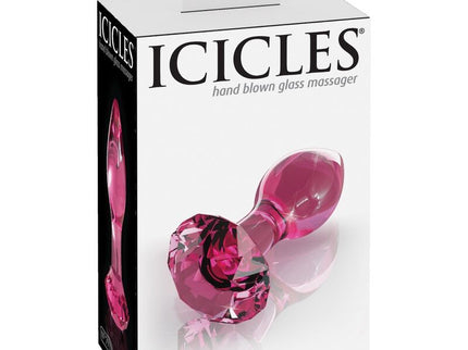 ICICLES - N. 79 GLASS ANAL PLUG