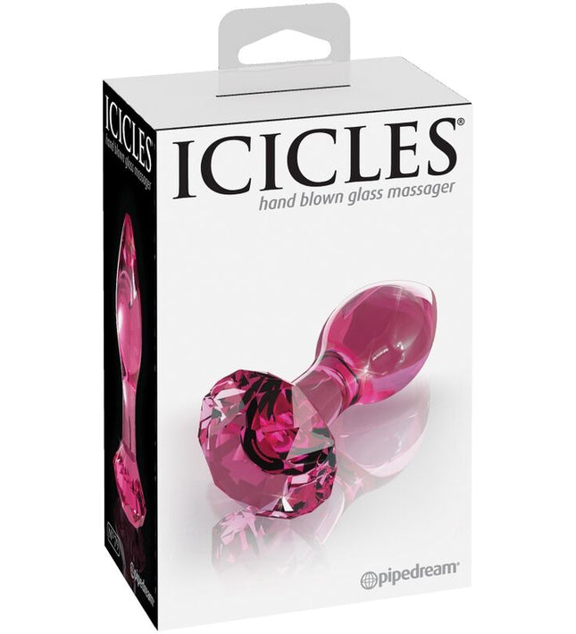 ICICLES - N. 79 GLASS ANAL PLUG