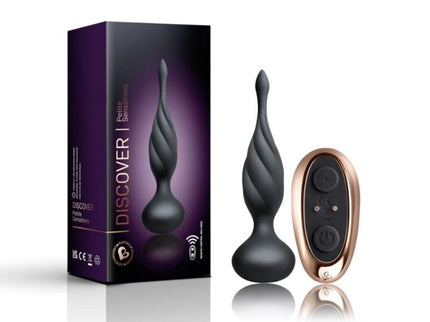 ROCKS-OFF - DISCOVER ANAL STIMULATOR - BLACK