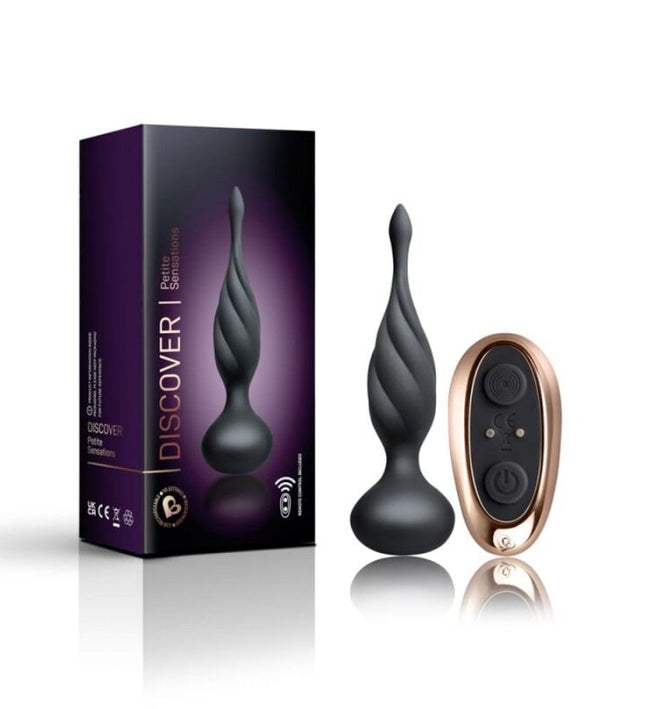 ROCKS-OFF - DISCOVER ANAL STIMULATOR - BLACK