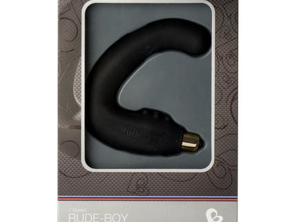 ROCKS-OFF - RUDE-BOY MALE G-SPOT MASSAGER 7 V BLACK
