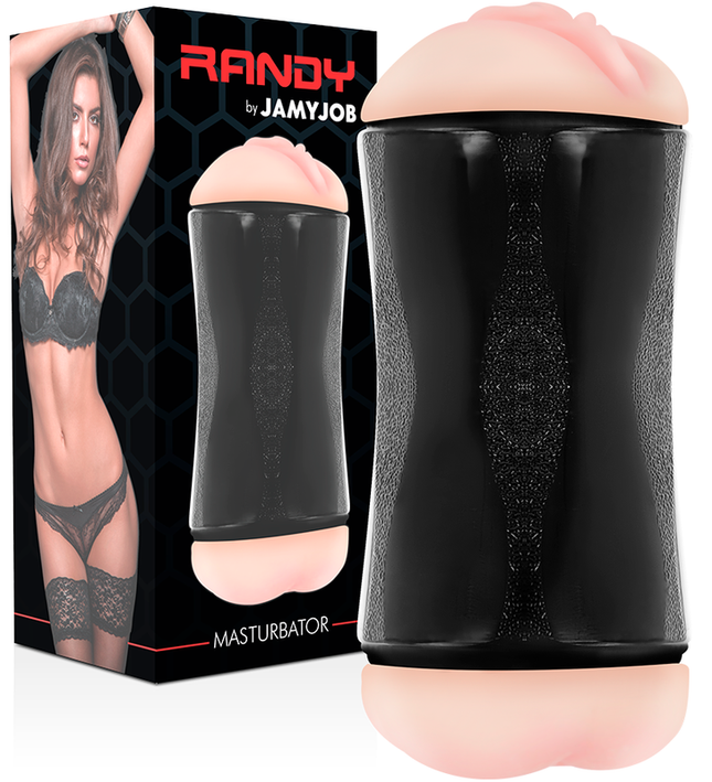 JAMYJOB - RANDY DOUBLE HOLE MASTURBATOR - VAGINA AND ANUS