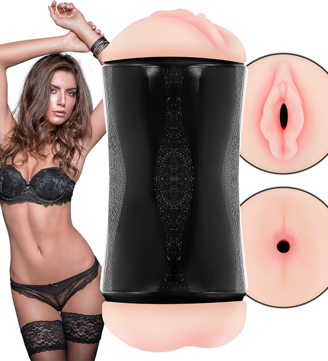 JAMYJOB - RANDY DOUBLE HOLE MASTURBATOR - VAGINA AND ANUS