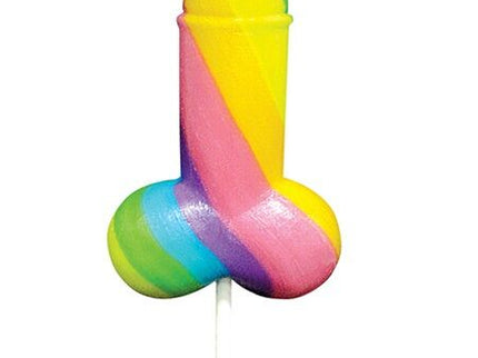 PRIDE - SPENCER & FLEETWOOD RAINBOW COCK LGBT LOLLIPOP
