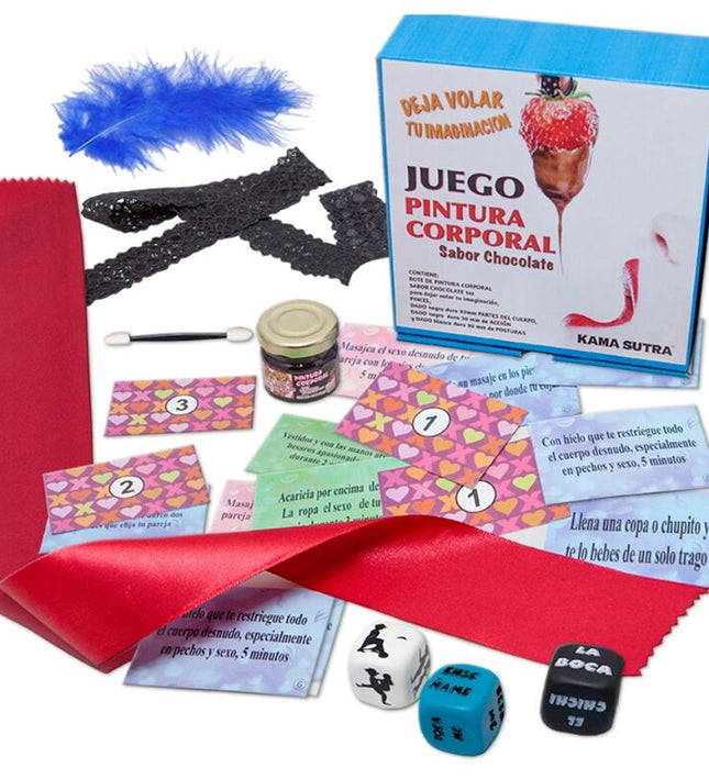 DIABLO PICANTE - DICES GAME WITH BODY PAINT