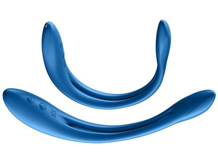 SATISFYER - ELASTIC GAME MULTI VIBRATOR BLUE