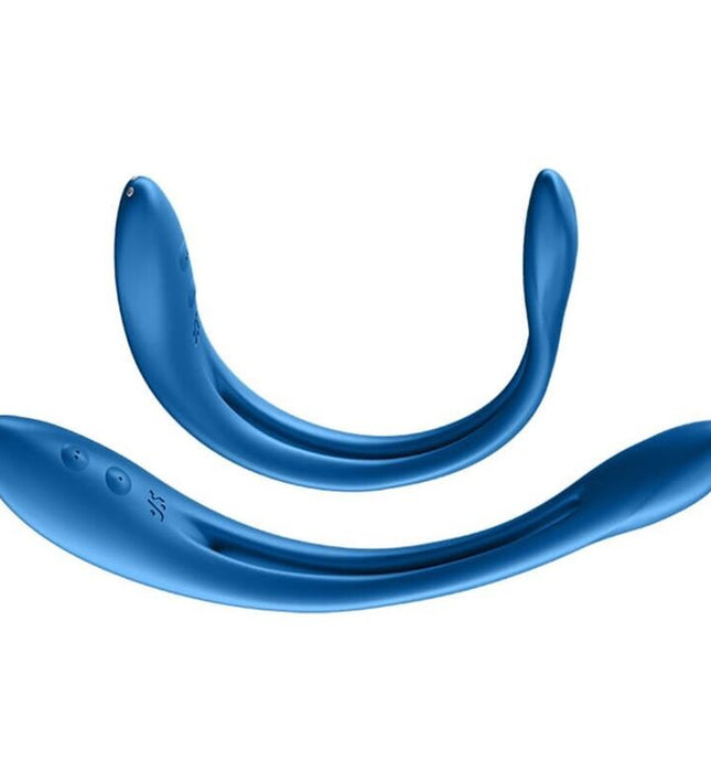 SATISFYER - ELASTIC GAME MULTI VIBRATOR BLUE