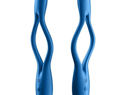 SATISFYER - ELASTIC GAME MULTI VIBRATOR BLUE