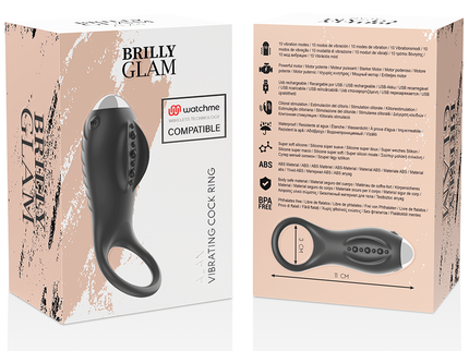 BRILLY GLAM - ALAN COCK RING WATCHME WIRELESS TECHNOLOGY COMPATIBLE