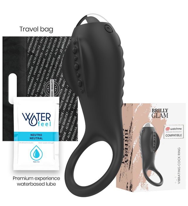 BRILLY GLAM - ALAN COCK RING WATCHME WIRELESS TECHNOLOGY COMPATIBLE