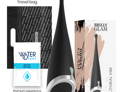 BRILLY GLAM - SPOT VIBE CLITORIAL BLACK