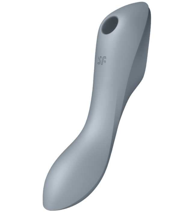 SATISFYER - CURVY TRINITY 3 AIR PULSE VIBRATOR GREY