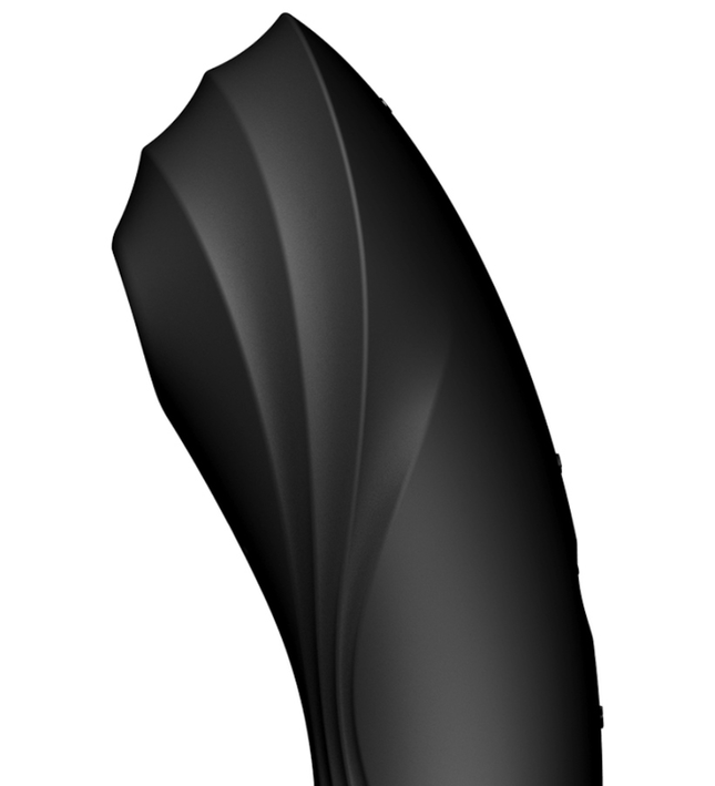 SATISFYER - CURVY TRINITY 4 AIR PULSE VIBRATOR BLACK