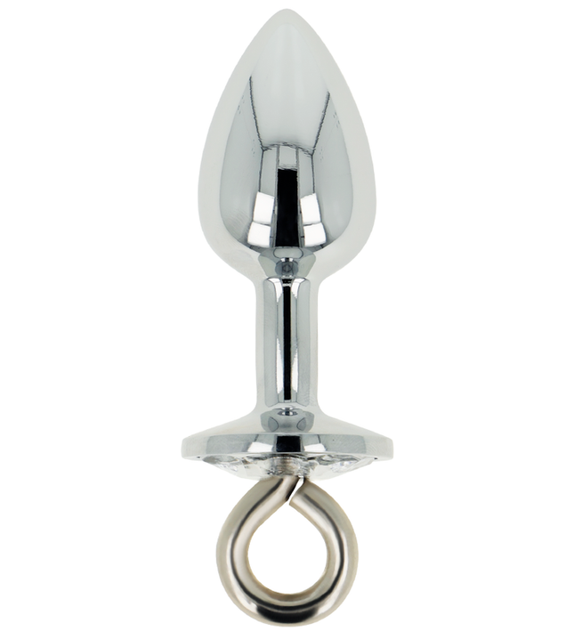 OHMAMA FETISH METAL BUTT PLUG WITH RING