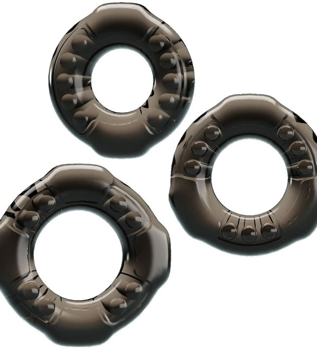 BAILE - COCK RINGS YVONNE SET 3 PENIS RINGS