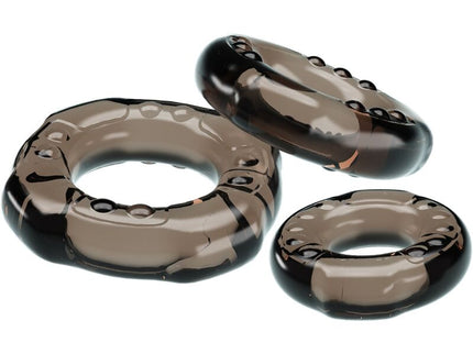 BAILE - COCK RINGS YVONNE SET 3 PENIS RINGS