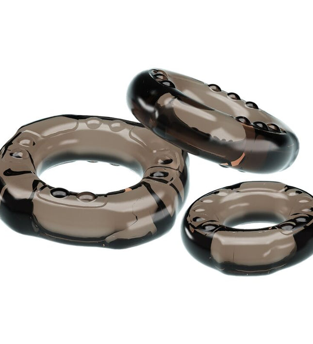 BAILE - COCK RINGS YVONNE SET 3 PENIS RINGS