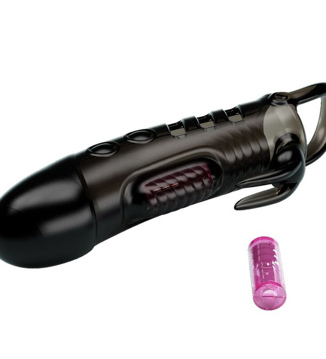 PRETTY LOVE - SLOANE RABBIT PENIS SHEATH BLACK