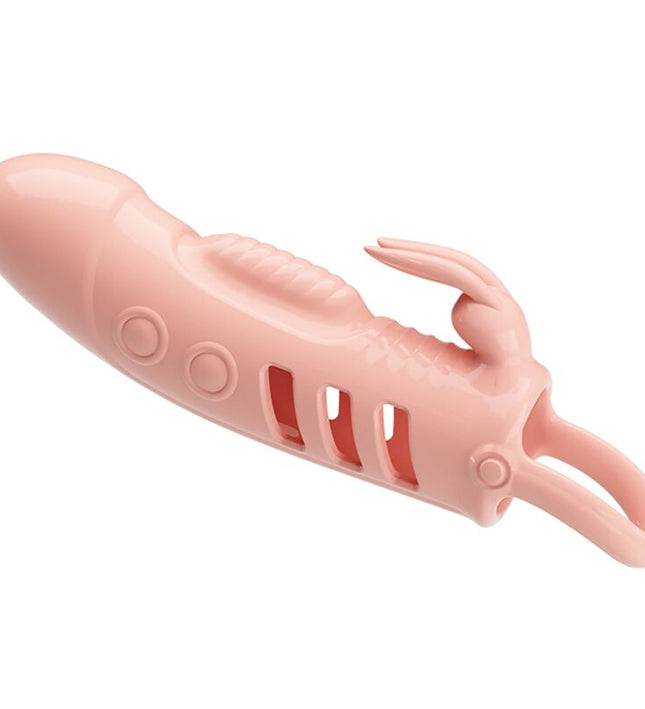PRETTY LOVE - SLOANE NATURAL RABBIT PENIS SHEATH