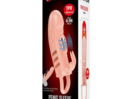 PRETTY LOVE - SLOANE NATURAL RABBIT PENIS SHEATH