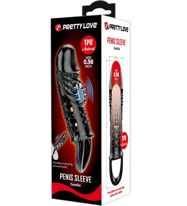 PRETTY LOVE - CECELIA BLACK PENIS SHEATH