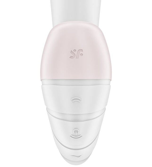 SATISFYER - SUPERNOVA AIR PULSE STIMULATOR & VIBRATION WHITE