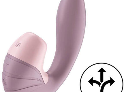 SATISFYER - SUPERNOVA AIR PULSE STIMULATOR & VIBRATION PINK