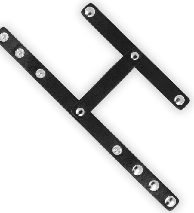 OHMAMA FETISH LEATHER BALL CAGE