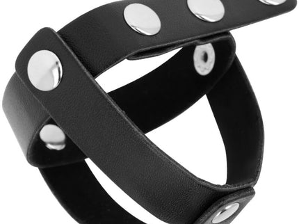 OHMAMA FETISH LEATHER BALL CAGE