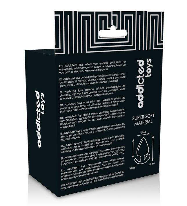 ADDICTED TOYS - ANAL PLUG 8.5 CM